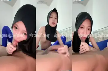Ukhti Casey Hijab Cantik Pasrah Servis Kasur